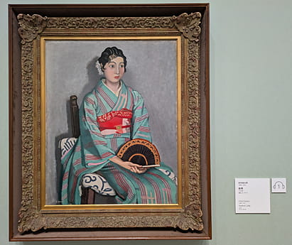 安井曾太郎 座像